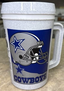 NEU Vintage 1996 Dallas Cowboys 2-seitig 22 Unzen Kunststoff Teebecher Team Logo Helm - Bild 1 von 6