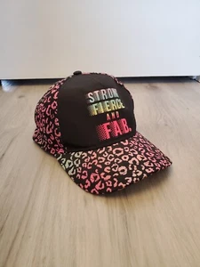 Children’s Place Sport Baseball Hat Cheetah Print L/XL (8+) - Picture 1 of 6