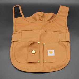 Carhartt Dog Chore Winter Coat Jacket Tan Canvas Size Small PX0340 2x Pockets - Picture 1 of 4