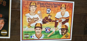 1993 UPPER DECK GEDENKBLATT PADRES GARVEY JONES NETTLES COLBERT WILLIAMS - Bild 1 von 1