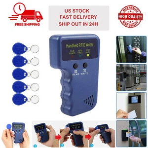 125KHz RFID Copier ID Card Reader Handheld Writer Access Control Card Duplicator - Picture 1 of 10