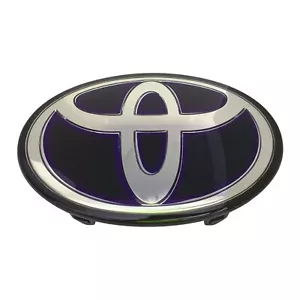 Exclusivo emblema de parrilla delantera azul oscuro para Toyota Highlander 2016 2017 2018 2019 - Imagen 1 de 4