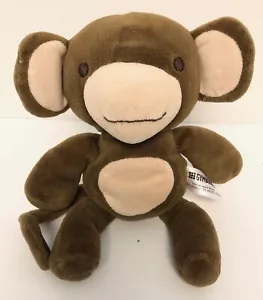 Peluche Gymboree Brown MONO 2009 marca de gimnasio animal de peluche bebé Lovey J9 - Imagen 1 de 2
