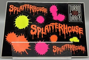 Turbografx-16 Splatterhouse Aufkleber - Bild 1 von 1