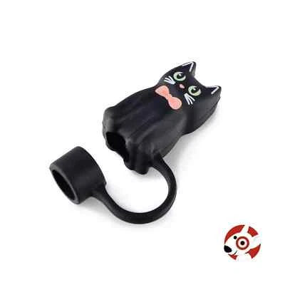 Pajita de silicona de Halloween CAT Target Bullseye patio de recreo 2024 Foto 1 de 4