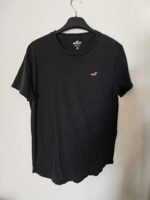 T-shirt Hollister Homme Taille M Noir - Photo 1/3
