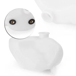 White Radiator Overflow Coolant Water Tank Fit YAMAHA YZF-R1 2009-2014 - Picture 1 of 6