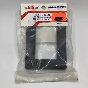 NOS Sig Pro Hardware Model RC Airplane SIGSH753 Profile Engine Mounting Plate - Picture 1 of 4