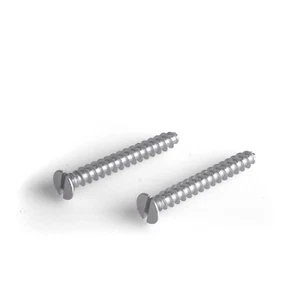 100 Geräteschrauben Montageschraube verzinkt 40mm Gerätedosen Hohlwanddosen - Bild 1 von 2