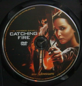 The Hunger Games Catching Fire DVD Movie Film 2014 Disc & Box No Art BB732 - Picture 1 of 4