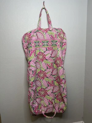 VERA BRADLEY Bolso de Ropa Colgante Grande CASA DE CAMPO Acolchado Retirado Pétalo Rosa Foto 1 de 4