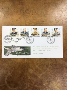 RAF 1986 Hawker Hurricane PZ 865 FDC Signed. Battle Of Britain Memorial FlightK - Picture 1 of 2