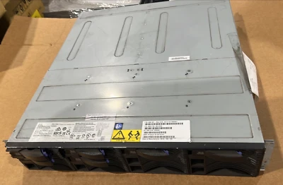 IBM Storwize V3700 HDD Array 2x controllers 2x PSU with caddies 00L4595 MT 2072 - Image 1 of 3