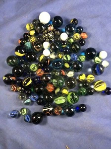 VINTAGE MARBLE LOT Of 75+ - Picture 1 of 15