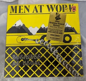 Men At Work  Business As Usual Vinyl Record Clean New Wave Pop Reggae Rock 1982 - Picture 1 of 7