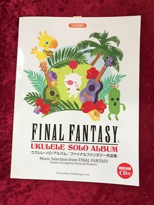 Ukulele solo album Final Fantasy with exemplary playing CD & tablature Japan New - Image 1 of 4