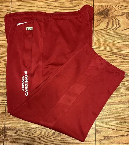 Arizona Cardinals Nike OnField Apparel Dri-Fit Athletic Pants Red Mens 4XL Cover
