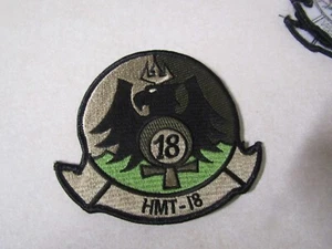MILITARY PATCH SEW ON HELTRARON EIGHTEEN 18 UNITED STATES NAVY GREENISH COLOR - Picture 1 of 1
