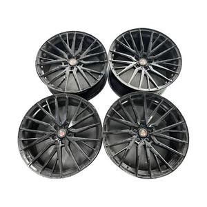 Axe EX30 4 Alloy Wheels 22" Black Gloss For BMW X5 Genuine - Picture 1 of 5