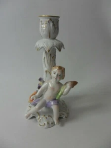 Porzellan Kerzenleuchter PMP Plaue Figurine Porcelain Sammler collectibles  - Bild 1 von 6