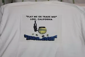 Vintage Pac Man Pac Man t shirt XL RARE Trade me or Play me Lodi California - Picture 1 of 3