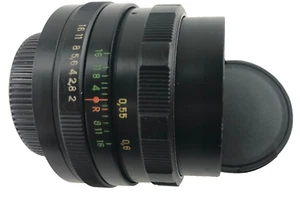 US Seller Helios 44m 58mm f2 portrait Lens Swirly Bokeh 8 Blades DSLR M42 Mount - Picture 1 of 9