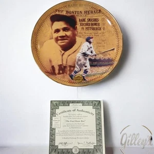 Babe Ruth Bradford Exchange "The Final Home Run" Plate #10402A - Picture 1 of 1