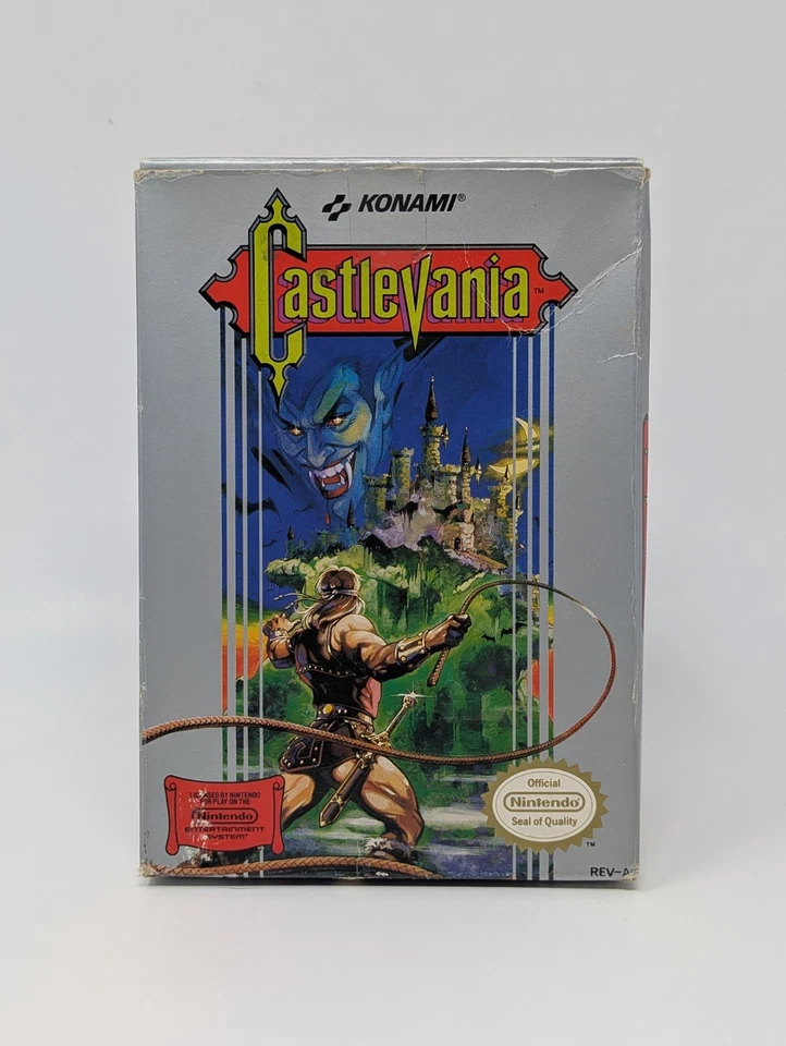 Castlevania (Nintendo NES, 1987) - CIB Complete - Image 1 of 4
