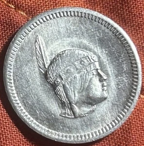 UNITED ARTISTS & WARNER BROS PROPS 5¢ TOKENS - Picture 1 of 2