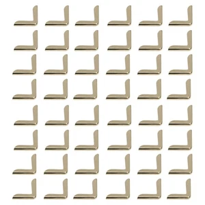 180 Pcs Antique Triangle Edge Guard Desk Corner Protective Cover - Picture 1 of 12