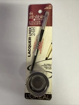 NEW L'Oreal Infallible 24H Gel Eyeliner 175 Dark Slate - Image 1 of 2