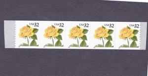 PNC5 32c Yellow Rose SA 1111 US 3054 MNH F-VF - Picture 1 of 2