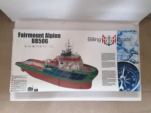 BILLINGS BARCO FAIRMOUNT ALPINO ESCALA 1/75 RARO NUEVO TABLÓN RC EN CABEZA A GRANEL - Imagen 1 de 21