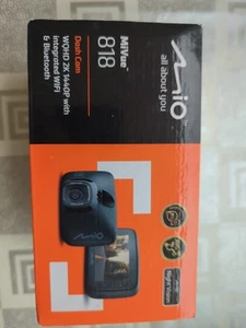 Mio Dashcam Motor MiVue 818 full HD schwarz 2K 1440P WiFi Und Bluetooth In OVP  - Bild 1 von 3