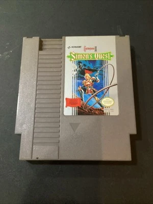 Castlevania 2 Simon's Quest (Nintendo NES) Authentic - Cleaned - Tested - Image 1 of 3