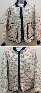 The Great Carolina Rose Patchwork Wende Stepp Bomber Jacke Gr. 1 - Bild 1 von 22