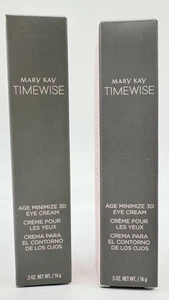 2er-Set Mary Kay TimeWise Age Minimize 3D AUGENCREME volle Größe neu im Karton 089008 - Bild 1 von 2