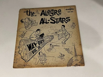 The Alegre All Stars – Way Out - The Alegre All Stars Vol. lV LP 1965 JAZZ LATIN - Image 1 of 3