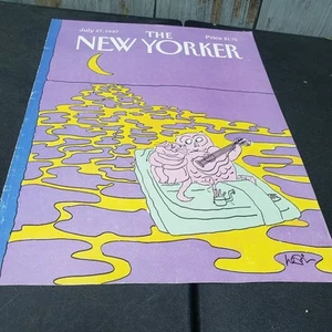 The New Yorker: July 27 1987 Cover  Only  Cover Arnie Levin - Picture 1 of 1