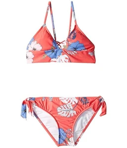 Seafolly Kids Tropical Vibes Trikini Set L46435 Size 10 AUS - Picture 1 of 2