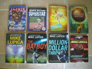 8 Sports Books Basketball Baseball Football Mike Lupica RL5 BOYS interest lot - Picture 1 of 16