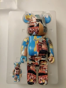 Jean Michel Basquiat #6 100% + 400% Bearbrick Set von MEDICOM Toy - Bild 1 von 8