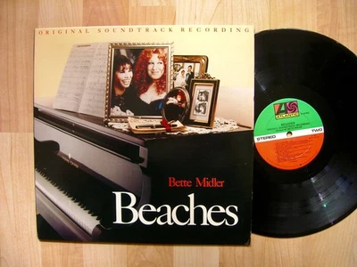 BEACHES soundtrack Georges Delerue with Bette Midler Atlantic  orig 1988 MINT - Image 1 of 2