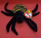 TY 1996 SPINNER the SPIDER BEANIE BABY - MINT with MINT TAGS
