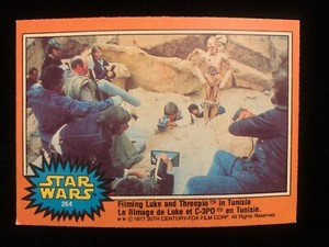 1977 OPC Star Wars Series 3 #264 LUKE AND SEE THREEPIO Ex+/Nrmt! Rare!!