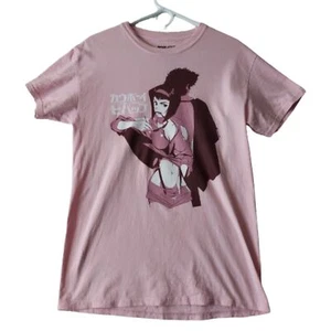 Camiseta Cowboy Bebop Back 2 Espaldas Rosa Mangas Cortas Para Mujer Talla M - Imagen 1 de 11