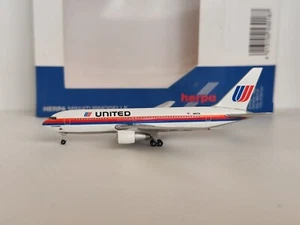 Herpa Wings United Boeing 767-200 "Saul Bass" N607UA 530187 1:500 - Foto 1 di 2
