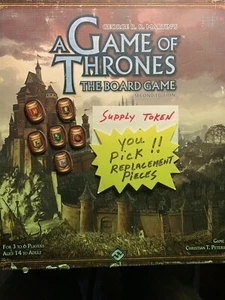 Fichas de suministro de Game of Thrones ELIGES reemplazos de juego EL JUEGO DE MESA 2011 - Imagen 1 de 7