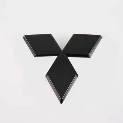 For Mitsubishi Eclipse Cross Gloss Black Front Logo Emblem Badge Cover 2018-25 - Imagem 1 de 3
