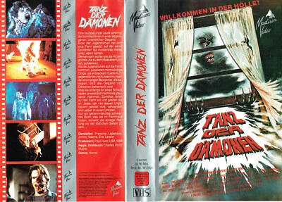 (FSK 18) VHS Videokassette - Tanz der Dämonen - Eric Larson, Francine Lapensée - Bild 1 von 3
